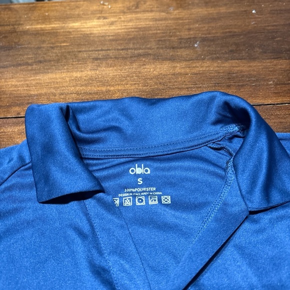 Women's Blue Short Sleeve Tee - Picture 2 of 3